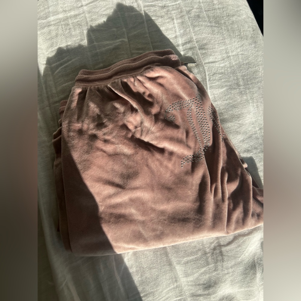 Juicy Straight Leg Mauve Pink Pant
